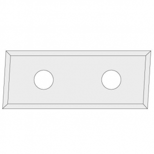 IGM N017 Žiletka tvrdokovová Z4 skosená 3st. - 28,3x12x1,5 LH LaminoMDF