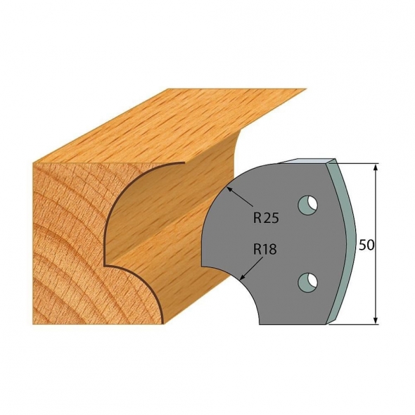 IGM Profil 549 - pár obmedzovačov 50x4mm SP