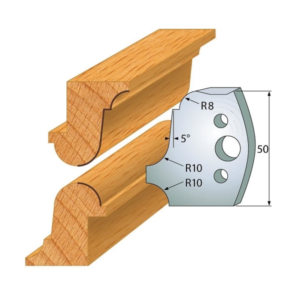 IGM Profil 557 - pár nožov 50x4mm SP