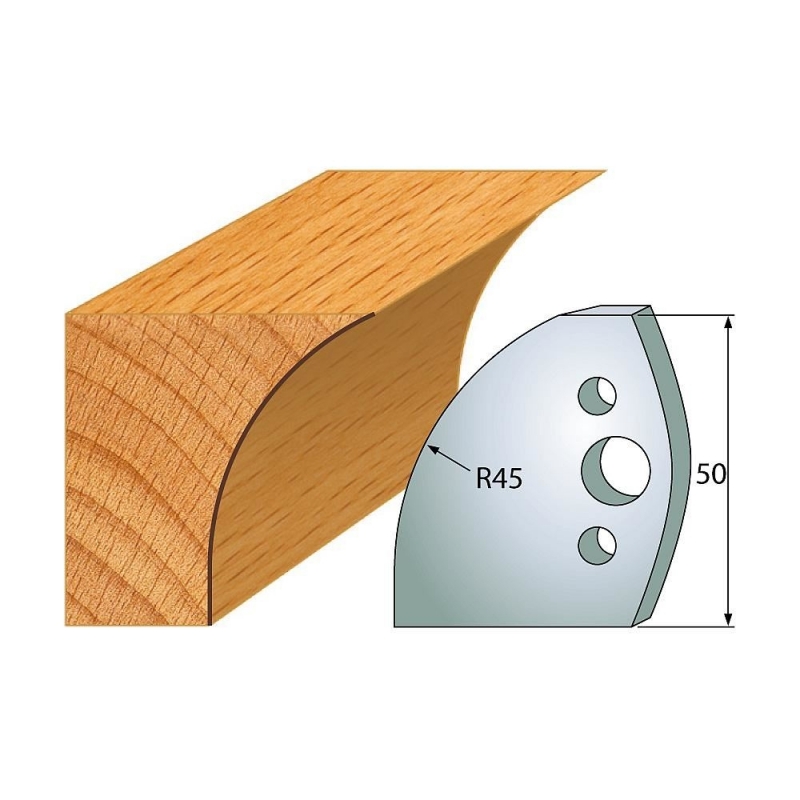 IGM Profil 566 - pár nožov 50x4mm SP