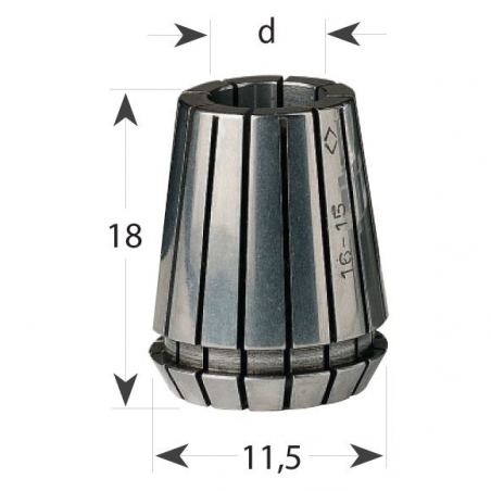 IGM Presná klieština ER11 (DIN6499) - 5mm