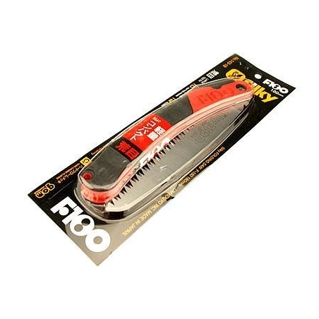 Silky F180 Ručná skladacia píla - 180-7,5 hrubý zub, červená