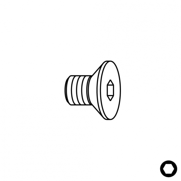 Skrutka - M6x8x10 D9 IGM