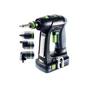 Festool Akumulátorové vŕtacie skrutkovače C 18 HPC 4,0 I-Set NEW