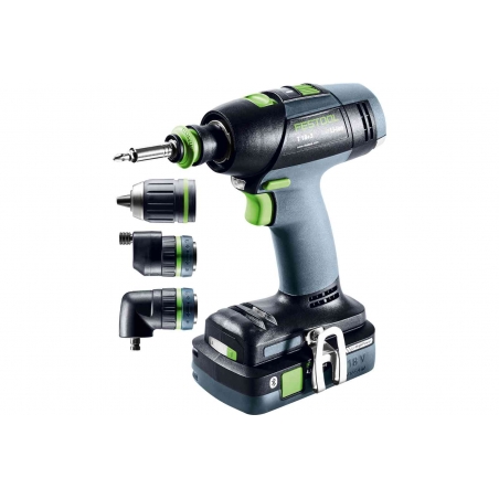 Festool Akumulátorové vŕtacie skrutkovače T 18+3 HPC 4,0 I-Set 576989
