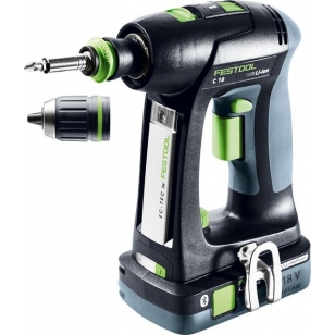 Festool Akumulátorové vŕtacie skrutkovače C 18 HPC 4,0 I-Plus Promo 21