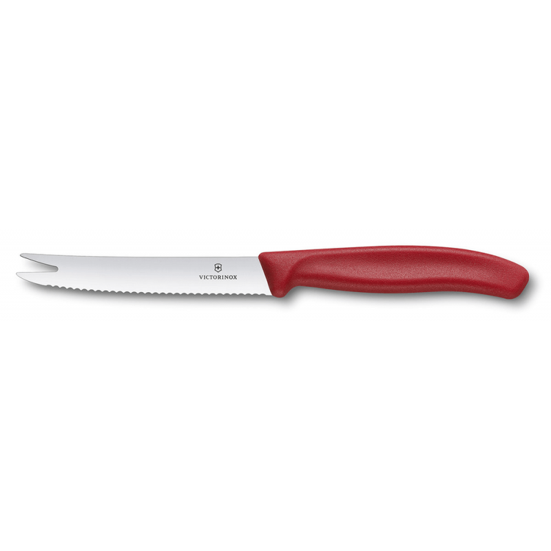 Victorinox SwissClassic Nôž na syr a salám 11cm červený