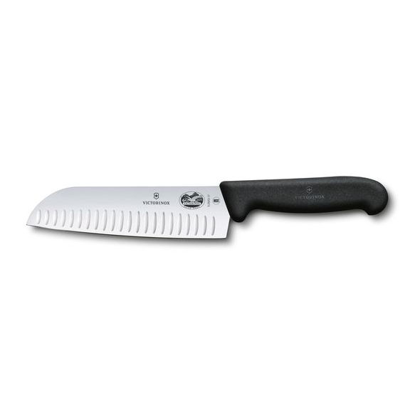 Victorinox SwissClassic Santoku nôž 17 cm - čierny 5.2523.17