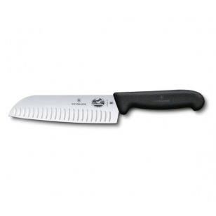 Victorinox SwissClassic Santoku nôž 17 cm - čierny 5.2523.17