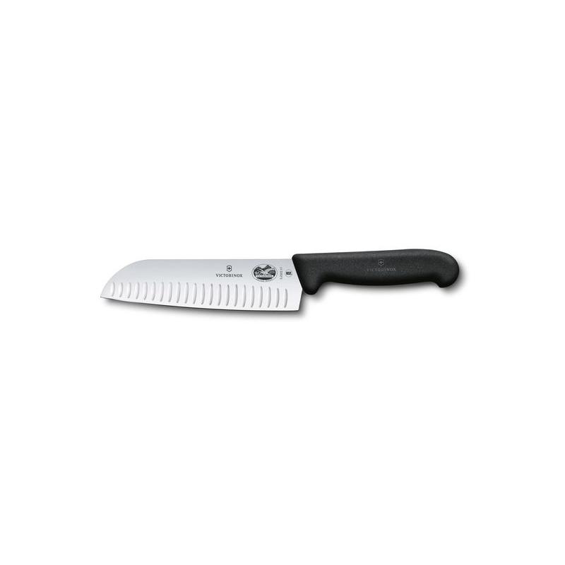 Victorinox SwissClassic Santoku nôž 17 cm - čierny 5.2523.17