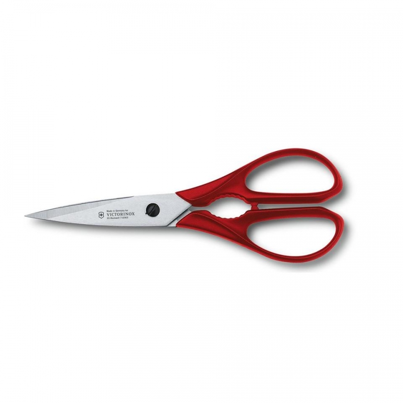 Victorinox 7.6363 nožnice kuchynské antikor+plast červené