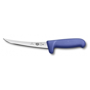 Victorinox 5.6618.15M kuchynský nôž Fibrox -  vykosťovací safety grip 15 cm modrý
