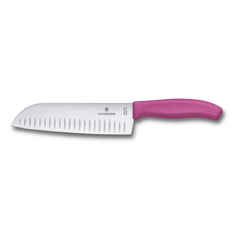 Victorinox SwissClassic Santoku nôž 17 cm - fialový