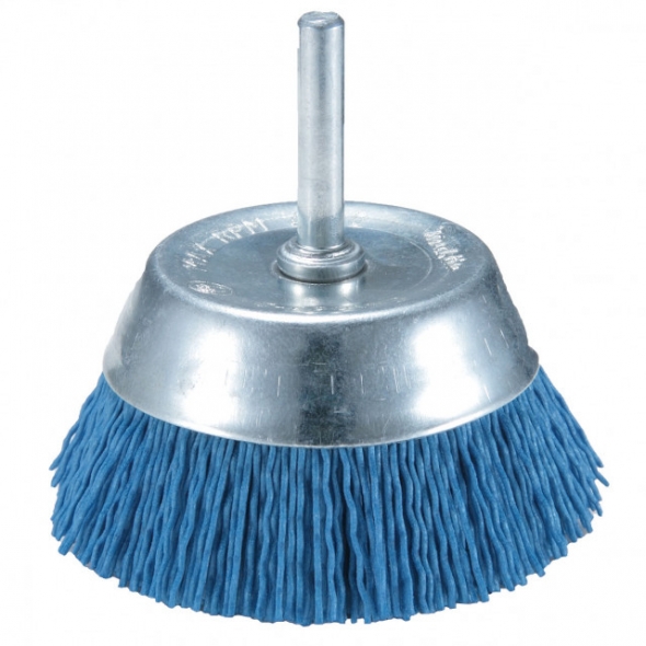 MAKITA Nylónová kefa miskovitá 75mm / 240 D-45559