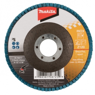 MAKITA KOTÚČ BRÚSNY 115X22,23MM Z120 „Zirkon“ D-74217