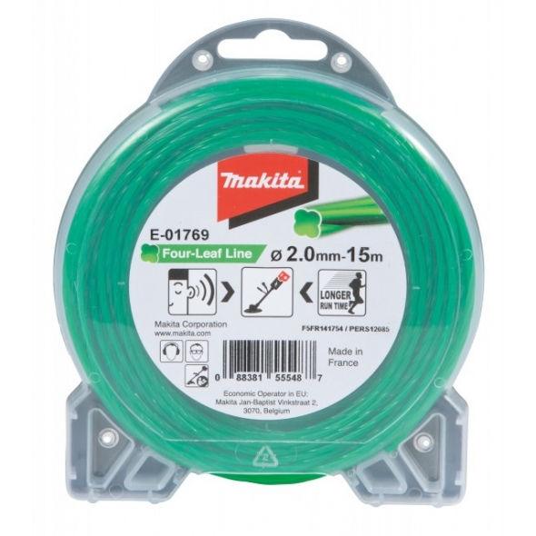 MAKITA ŽACIE LANKO ŠTVORHRAN ZELENÉ 2 x 15 m E-01769