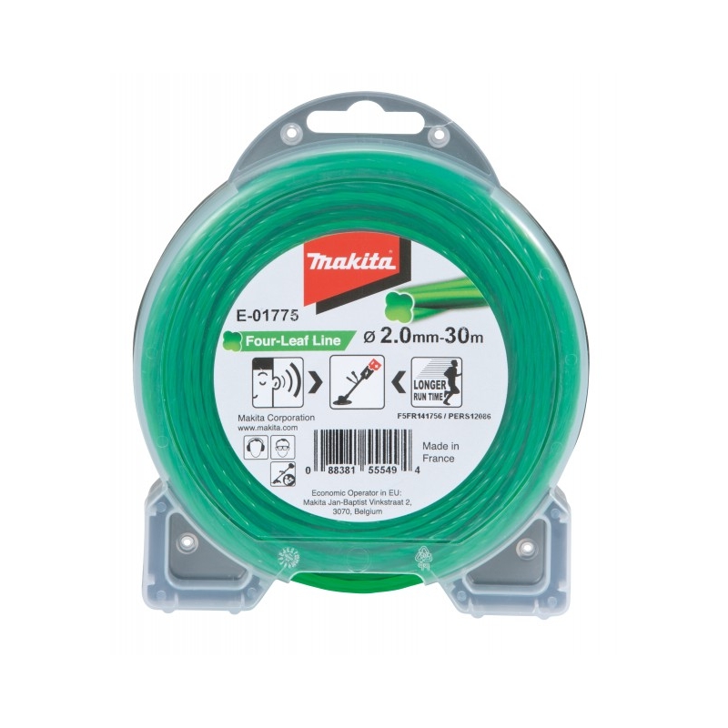 MAKITA ŽACIE LANKO ŠTVORHRAN ZELENÉ 2 x 30 m E-01775