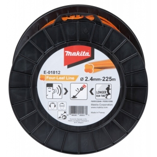MAKITA ŽACIE LANKO ŠTVORHRAN ORANŽ. 2,4 x 225m E-01812