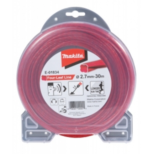MAKITA ŽACIE LANKO ŠTVORHRAN ČERV. 2,7 x 30 m E-01834