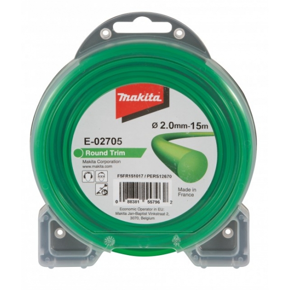 MAKITA ŽACIE LANKO OKRÚHLE ZELENÉ 2 x 15 m E-02705