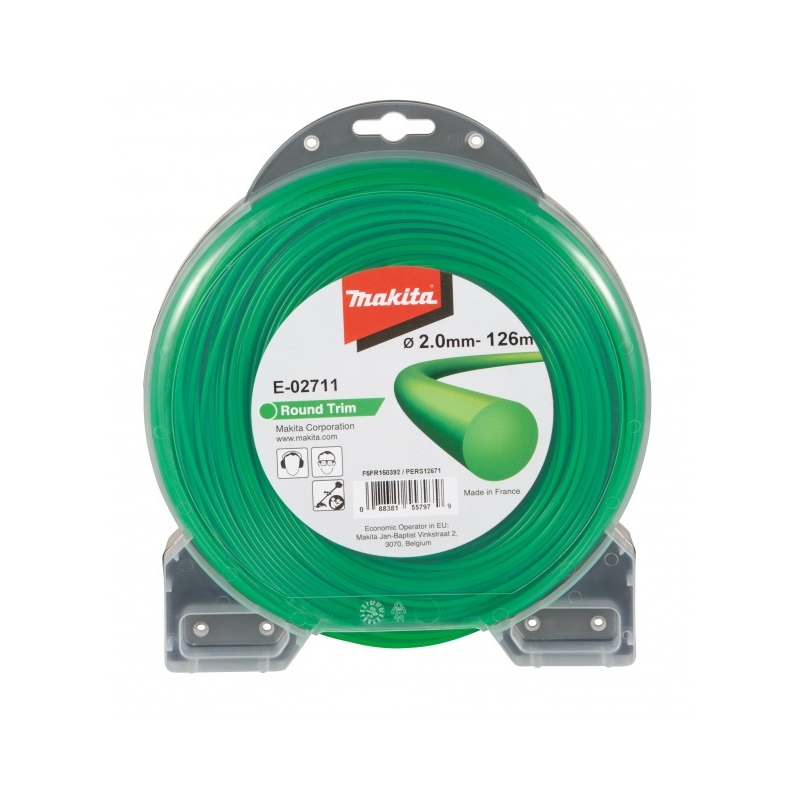 MAKITA ŽACIE LANKO OKRÚHLE ZELENÉ 2 x 126 m E-02711
