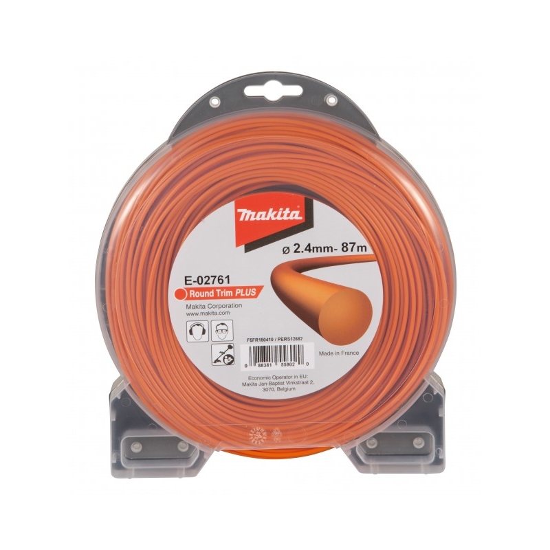 MAKITA ŽACIE LANKO OKRUHLÉ ORANŽ. 2,4 x 87 m E-02761