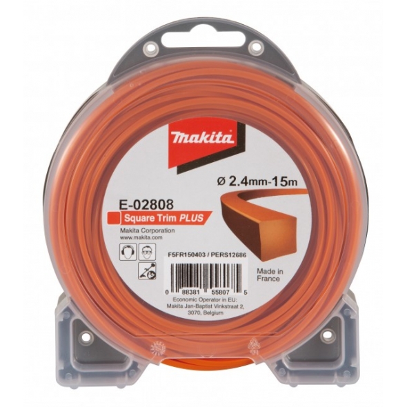 MAKITA ŽACIE LANKO HRANATÉ ORANŽ. 2,4 x 15 m E-02808