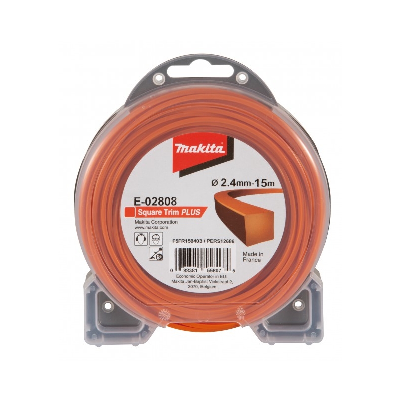 MAKITA ŽACIE LANKO HRANATÉ ORANŽ. 2,4 x 15 m E-02808