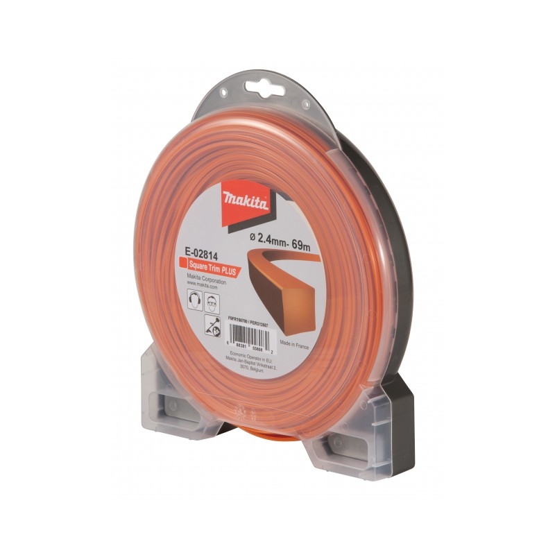 MAKITA ŽACIE LANKO HRANATÉ ORANŽ. 2,4 x 69 m E-02814