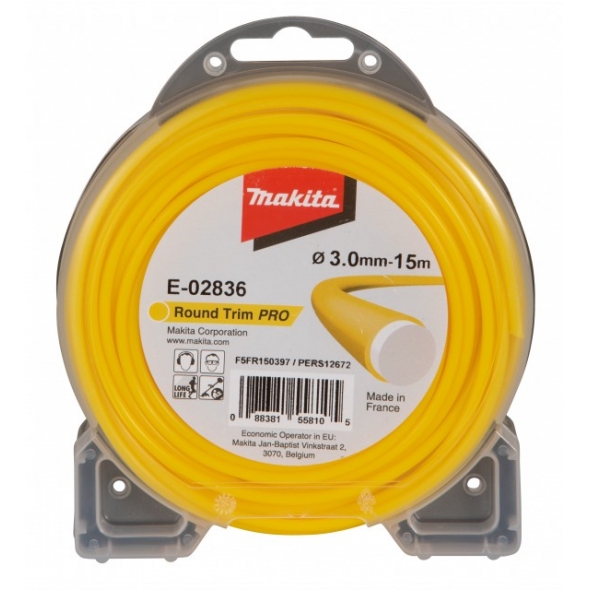 MAKITA ŽACIE LANKO PRO OKRÚHLE ŽLTÉ 3 x 15 m E-02836