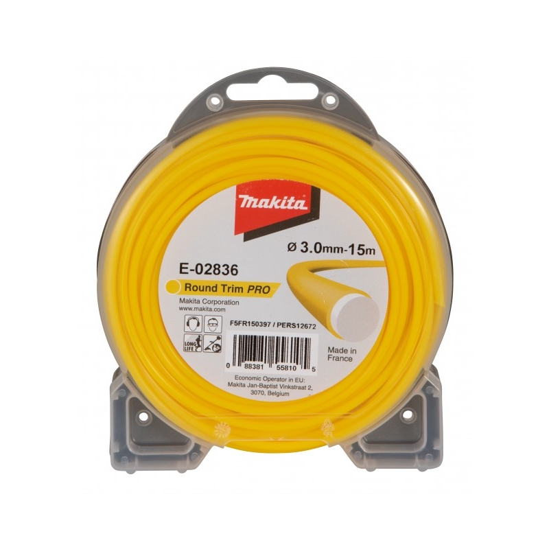 MAKITA ŽACIE LANKO PRO OKRÚHLE ŽLTÉ 3 x 15 m E-02836