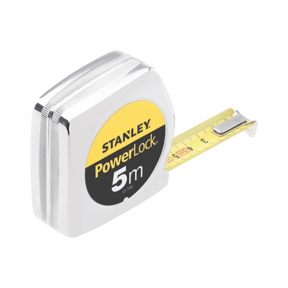 STANLEY Meter zvinovací POWERLOCK® s plastovým ABS puzdrom 5m 0-33-194