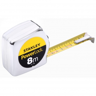 STANLEY Meter zvinovací POWERLOCK® s plastovým ABS puzdrom 8m 0-33-198