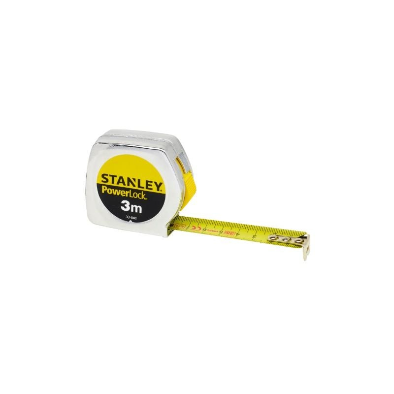 STANLEY Meter zvinovací POWERLOCK® s plastovým ABS puzdrom 3m 0-33-041