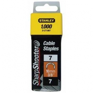 STANLEY Spony káblové 10mm 7CT100 1000ks 1-CT106T