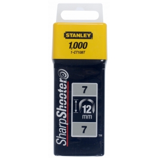 STANLEY Spony káblové 12mm  7CT100 1000ks 1-CT108T