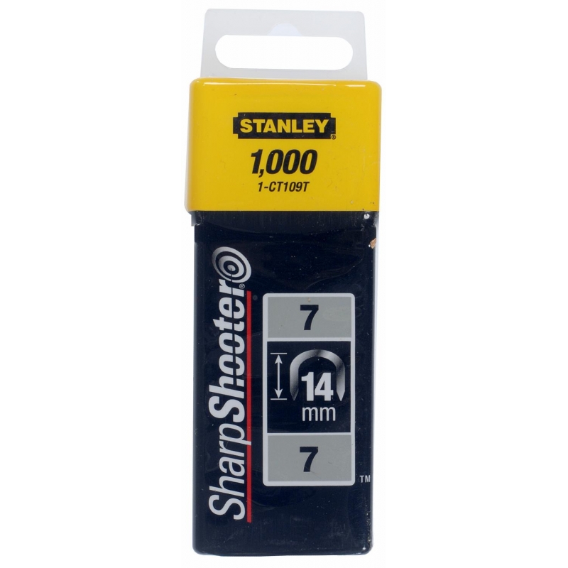 STANLEY Spony káblové  14mm  7CT100 1000ks 1-CT109T