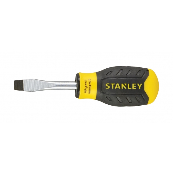 STANLEY Skrutkovač  Cushion Grip plochý štandard 6,5x45mm 1-64-917