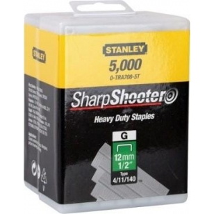 STANLEY Spony pre vysoké zaťaženie12mm/1/2" typ G 4/11/140 5000ks 1-TRA708-5T