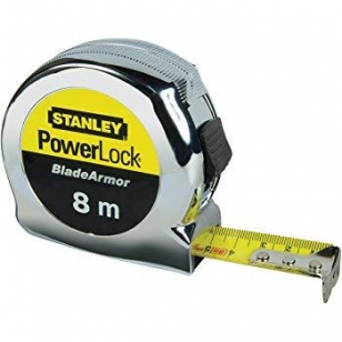 STANLEY Meter zvinovací POWERLOCK® s plastovým ABS puzdrom 8m 1-33-198