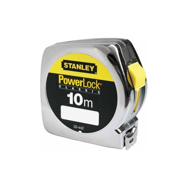STANLEY Meter zvinovací POWERLOCK® s plastovým ABS puzdrom 10m 1-33-442
