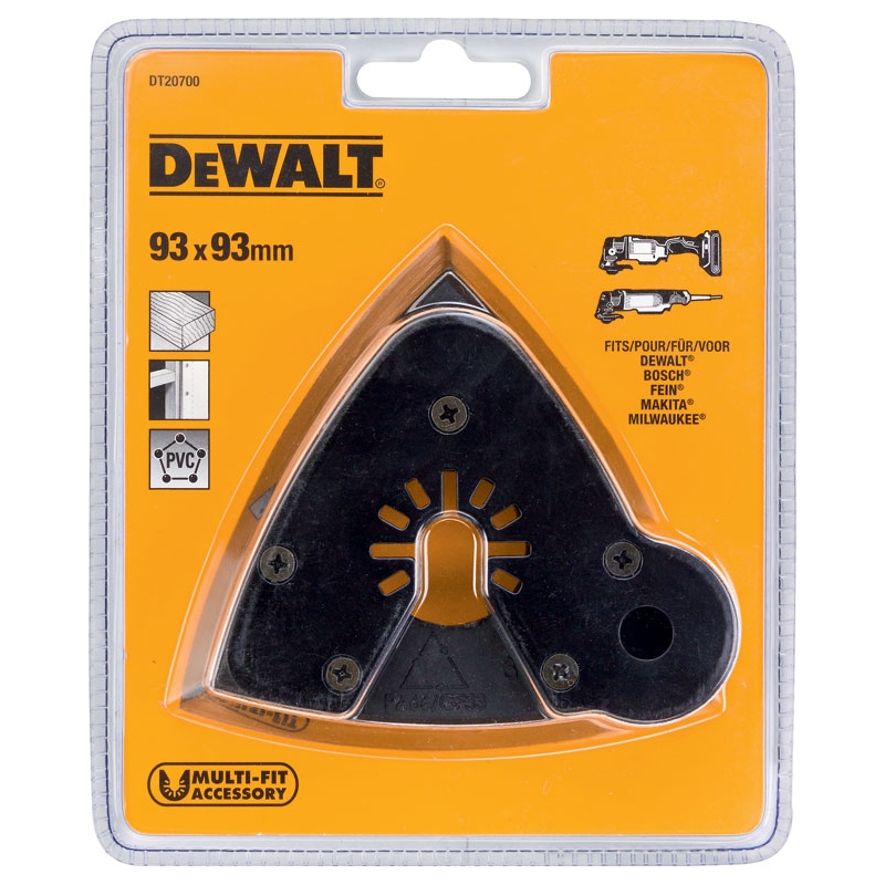 DEWALT PODLOŽKA BRUSNA 93*93mm PRE DWE315 DT20700