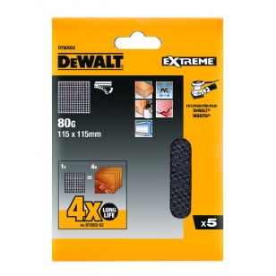 DEWALT SIETOVINA BRUSNA PRE D26441 5KS P80 DTM3022