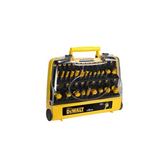 DEWALT Sada fréz 12dielna DT90016