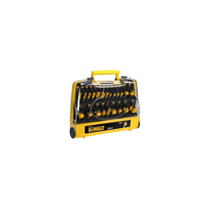 DEWALT Sada fréz 12dielna DT90016