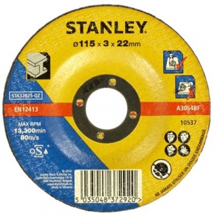 STANLEY FATMAX Kotúč rezný na kov, pr.115×3×22,2mm vypuklý STA32025