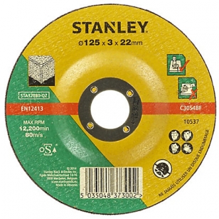 STANLEY FATMAX Kotúč rezný na betón/kameň, pr.125×3×22,2mm vypuklý STA32080