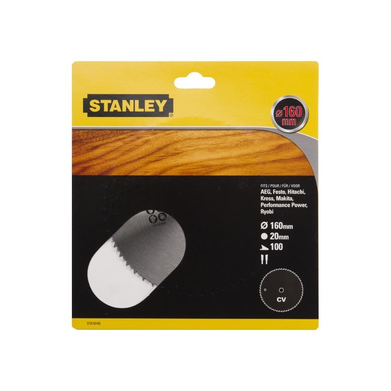 STANLEY FATMAX Kotúč pílový, priečne rezanie, pr.190x16mm, 100 zubov STA10215