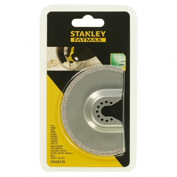 STANLEY FATMAX Kotúč karbidový segment., pr.92mm, hr.>3mm STA26125