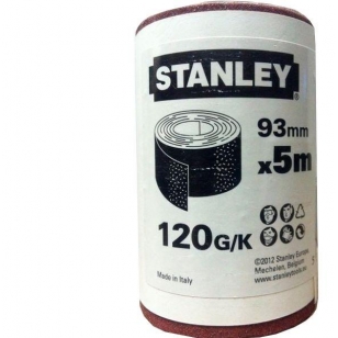STANLEY FATMAX Papier brúsny - rolka, nedierovaný, 93mm x 5m P120 STA31416